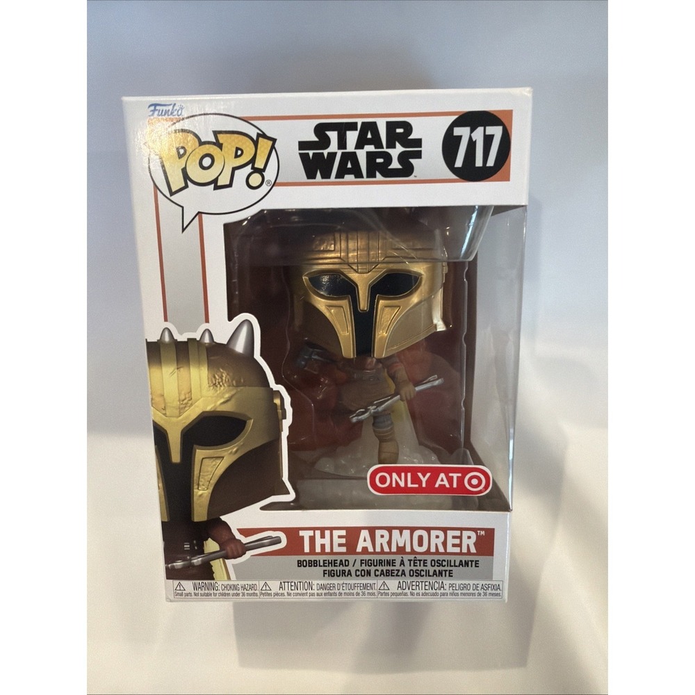 Funko Pop! Vinyl: Star Wars - The Armorer - Target (Exclusive) #717 w/ Protector